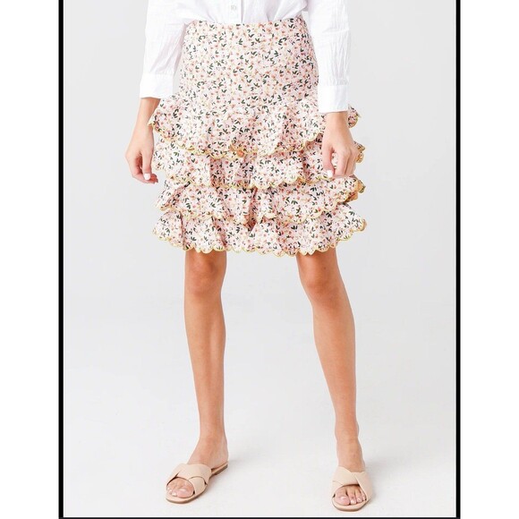 Celia B Chihuahua Midi Skirt Size S NWOT - Picture 1 of 9